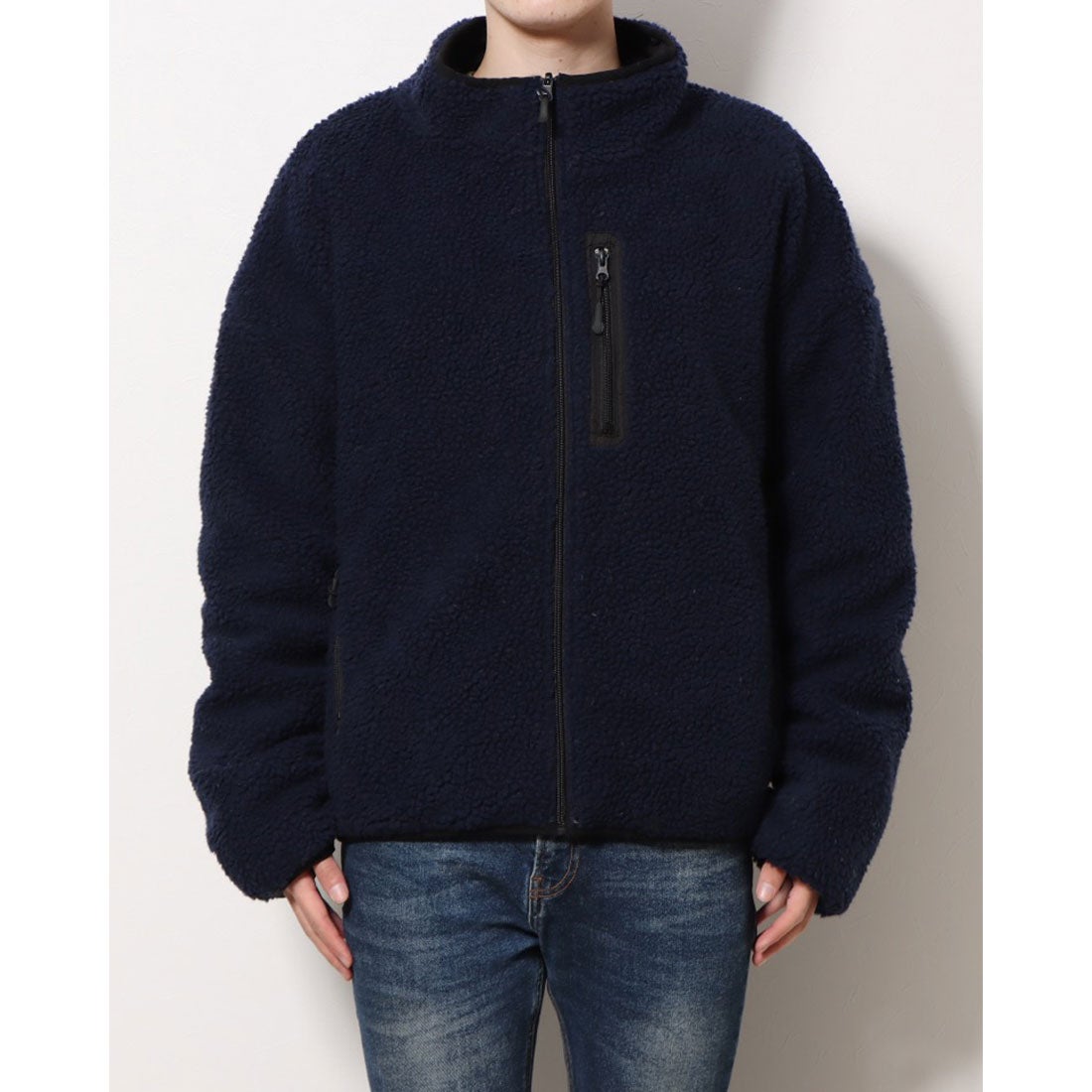 スタイルブロック STYLEBLOCK ビッグシルエットうす中綿リーバシブル