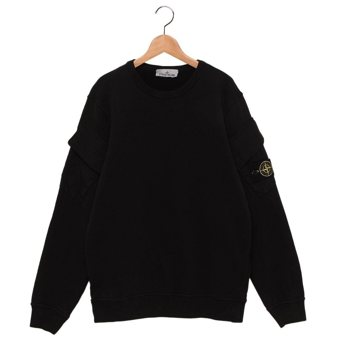 ストーンアイランド STONE ISLAND スウェット トレーナー ブラック