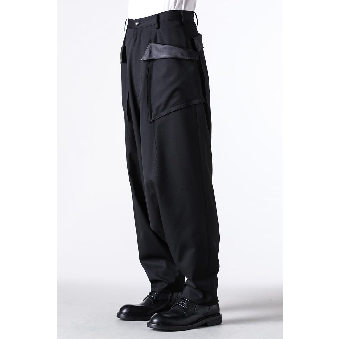 sulvam Out Pocket Saree Pants （Black） - Osaka / Kyoto, Ship