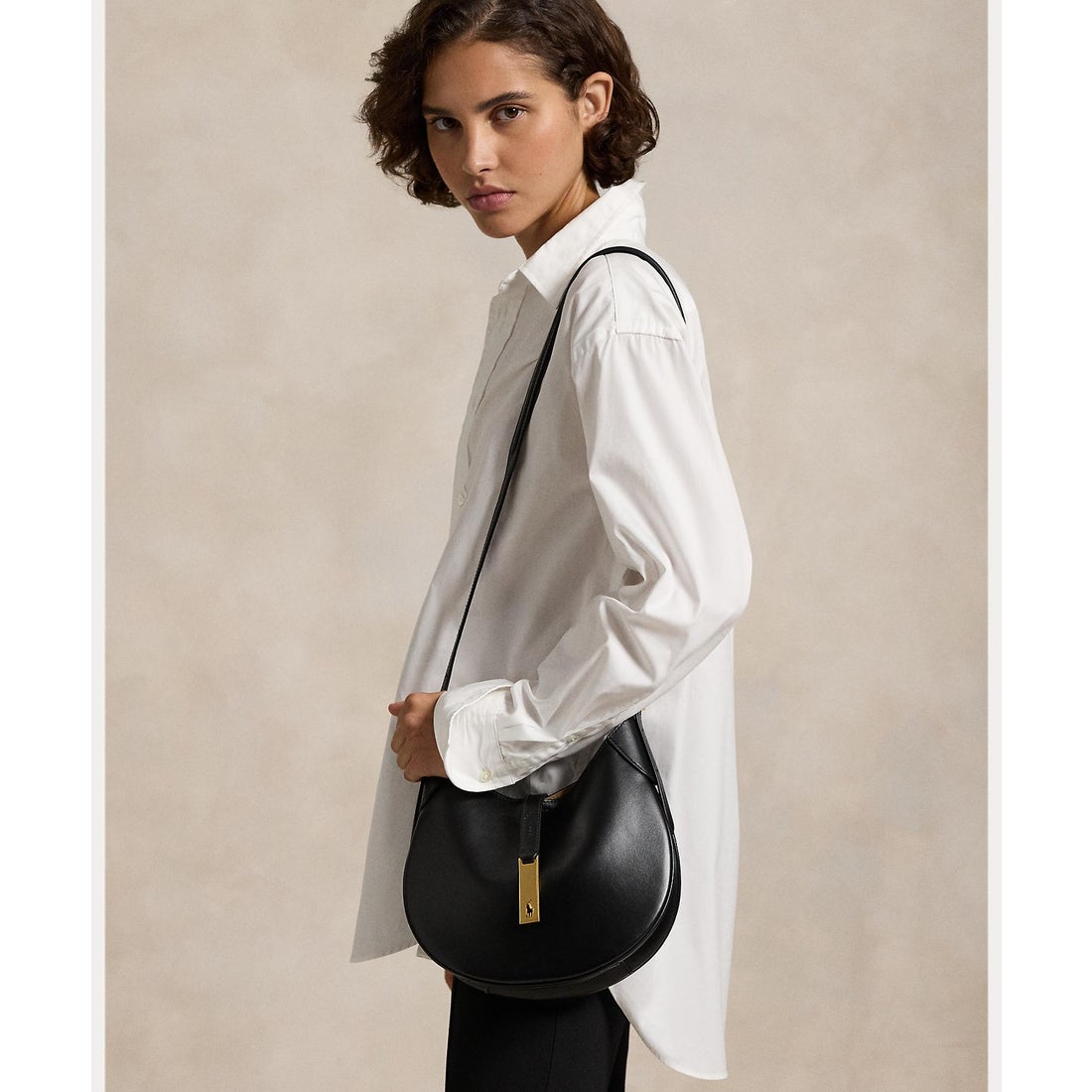 ポロ ラルフ ローレン POLO RALPH LAUREN Polo ID レザー スモール