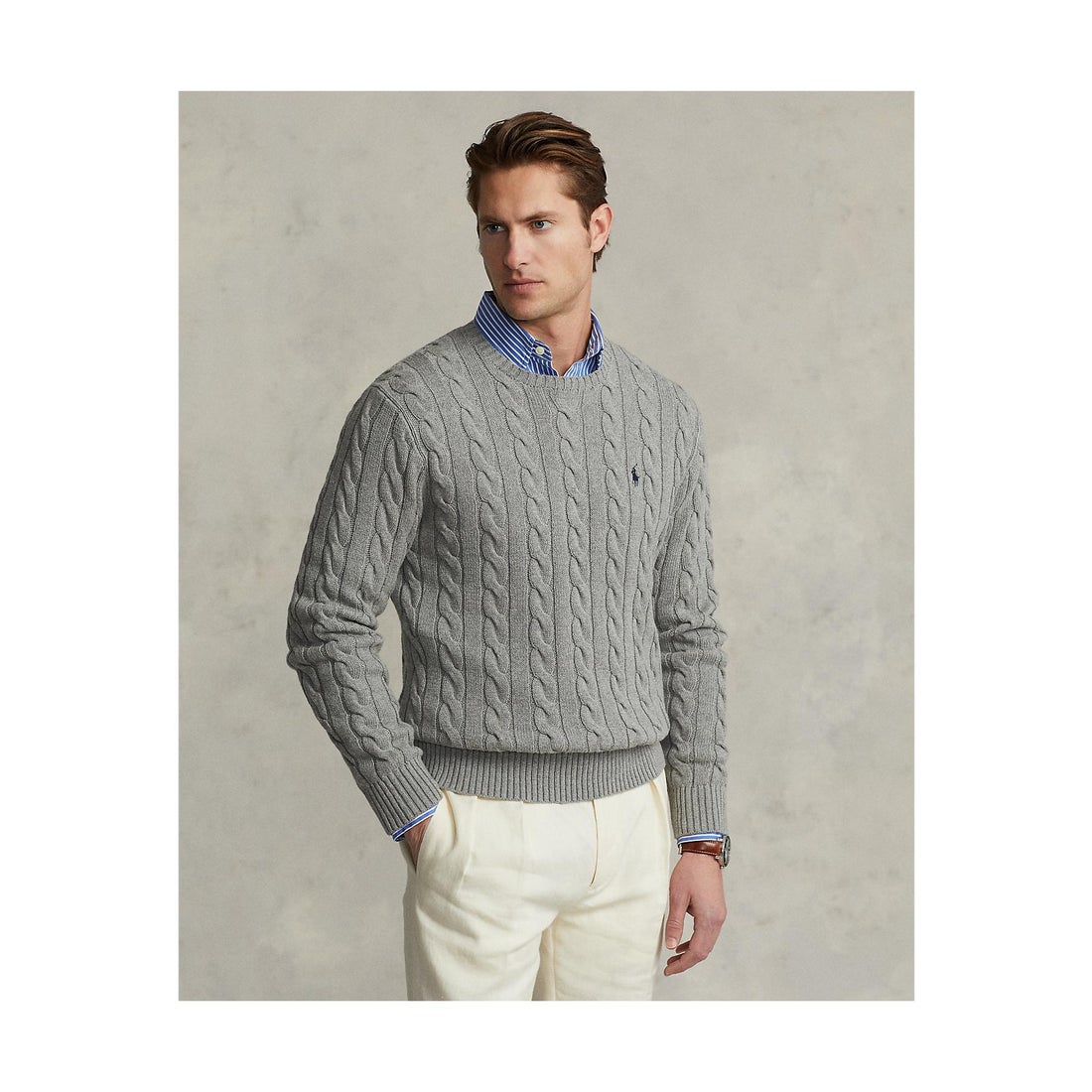 ポロ ラルフ ローレン POLO RALPH LAUREN ケーブルニット コットン