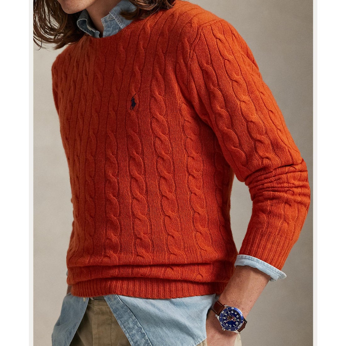 ポロ ラルフ ローレン POLO RALPH LAUREN ケーブルニット ウール