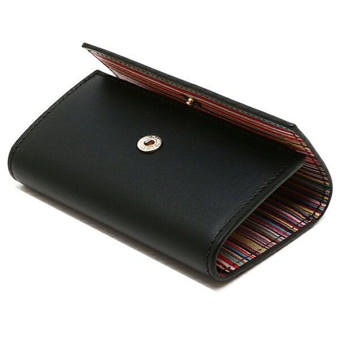 ポールスミス Paul Smith キーケース マルチストライプ ブラック