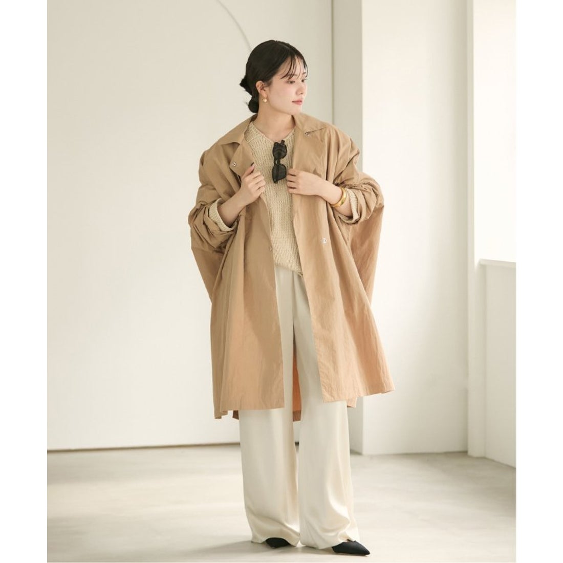 プラージュ Plage 《追加》テントコート （ネイビー） - ファッション