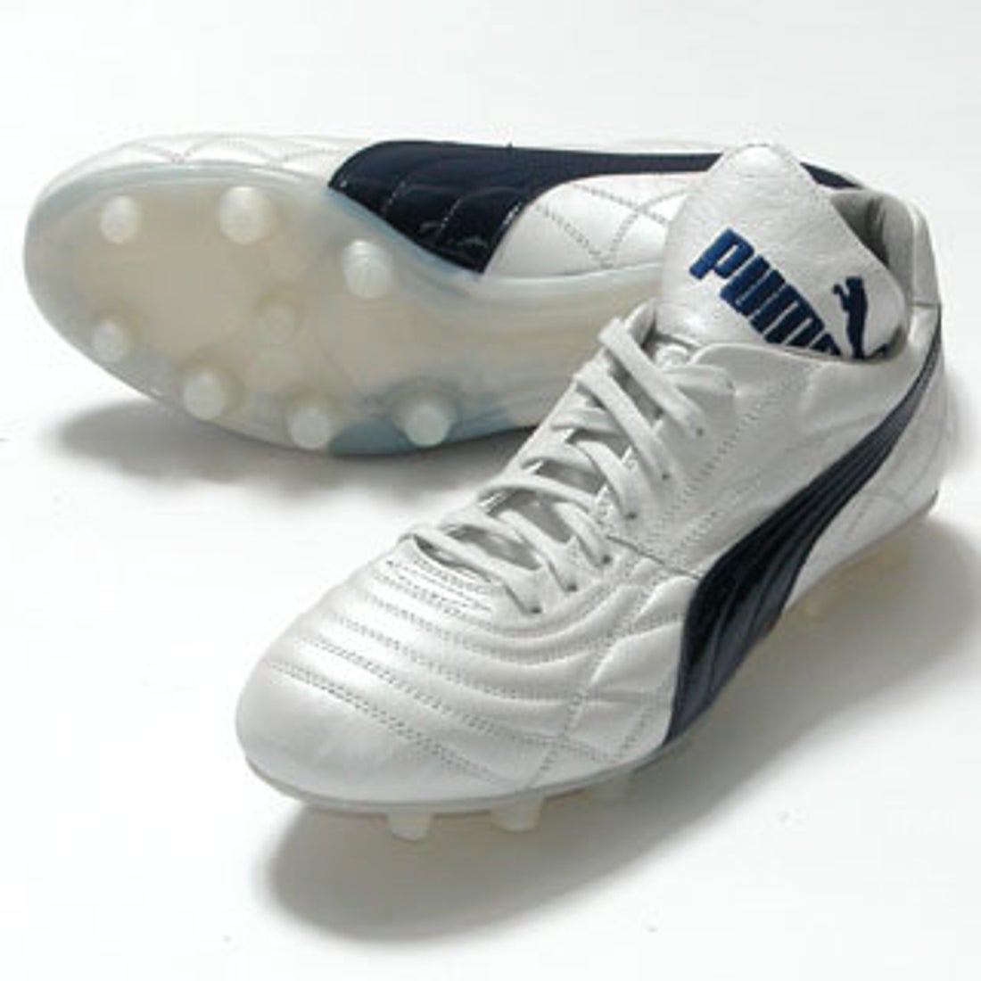 PUMA プーマ 0255(パールホワイト×ネイビー) 880580 02 サッカー
