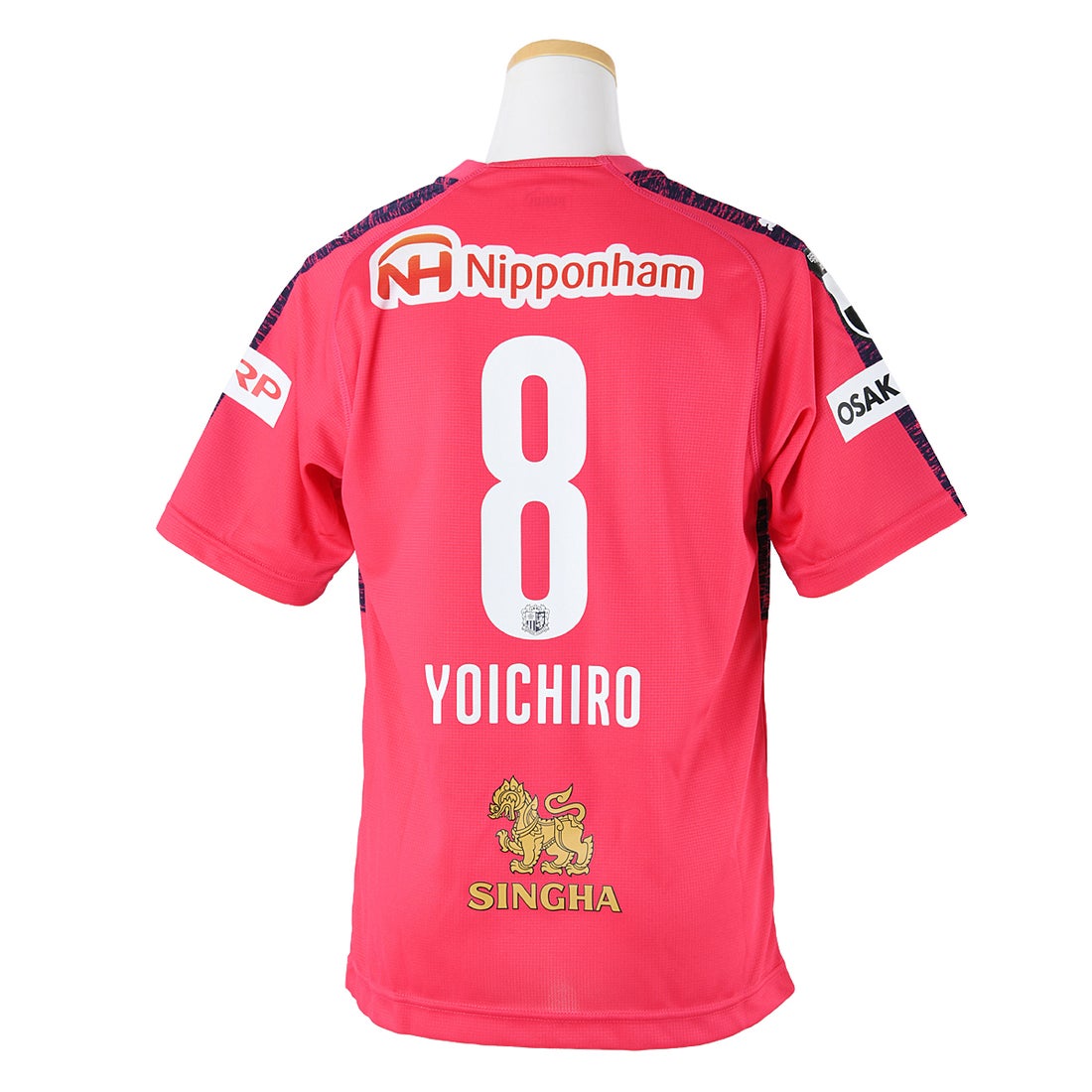 PUMA セレッソ大阪 2019 ユニフォーム ホーム 半袖 ジュニア #8.柿谷曜