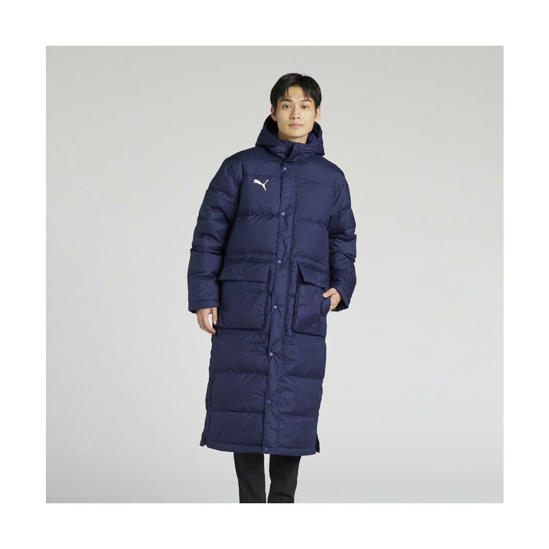 プーマ PUMA メンズ サッカー TEAMLIGA ロングダウンコート （Peacoat