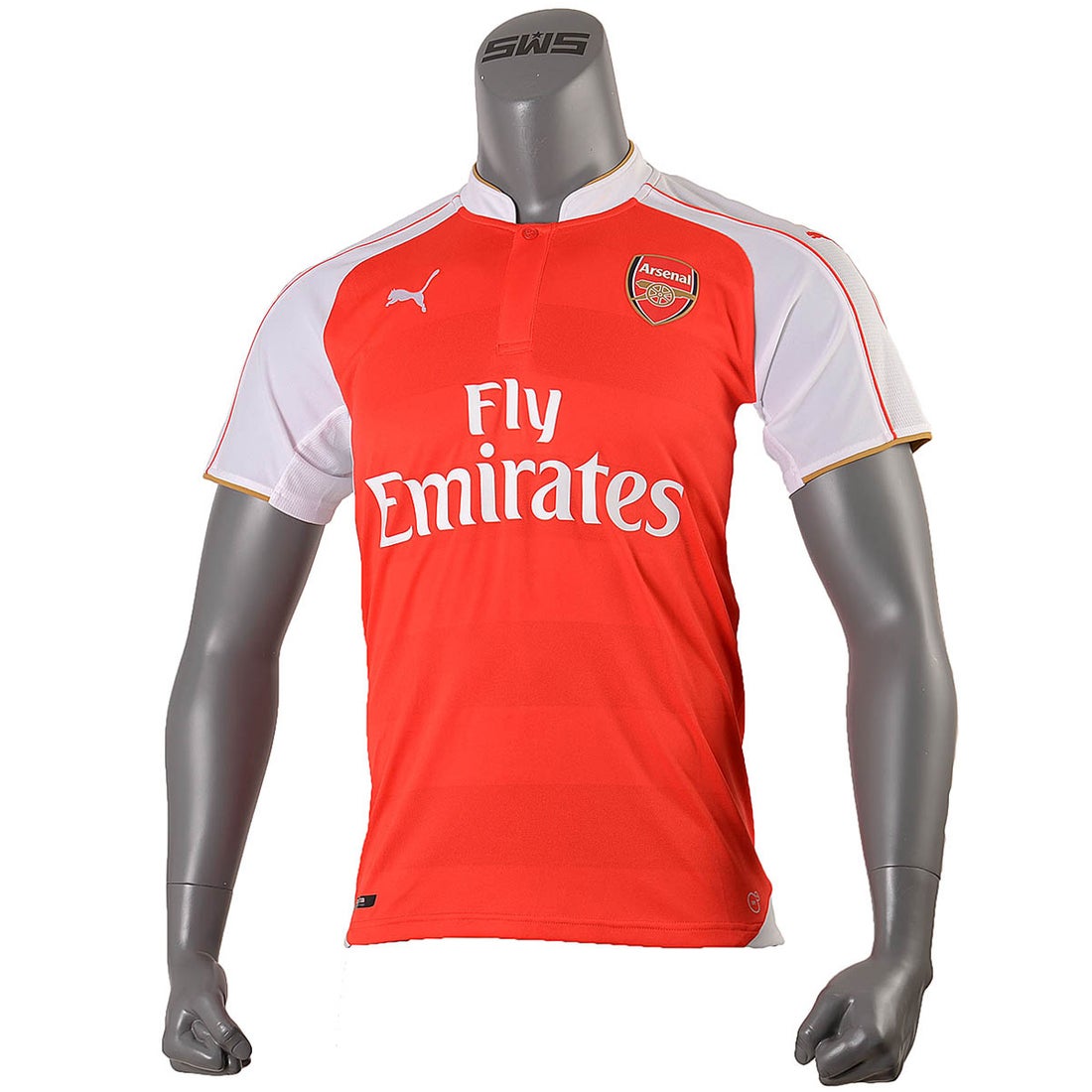 プーマプレミアリーグ15 16アーセナルFCサッカーユニフォームホーム