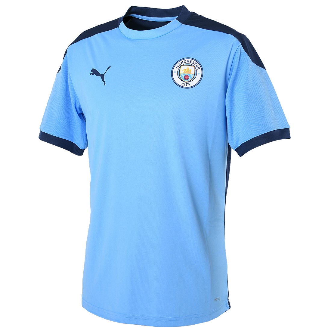 PUMA マンチェスターシティ 20/21 トレーニング シャツ 半袖(ブルー