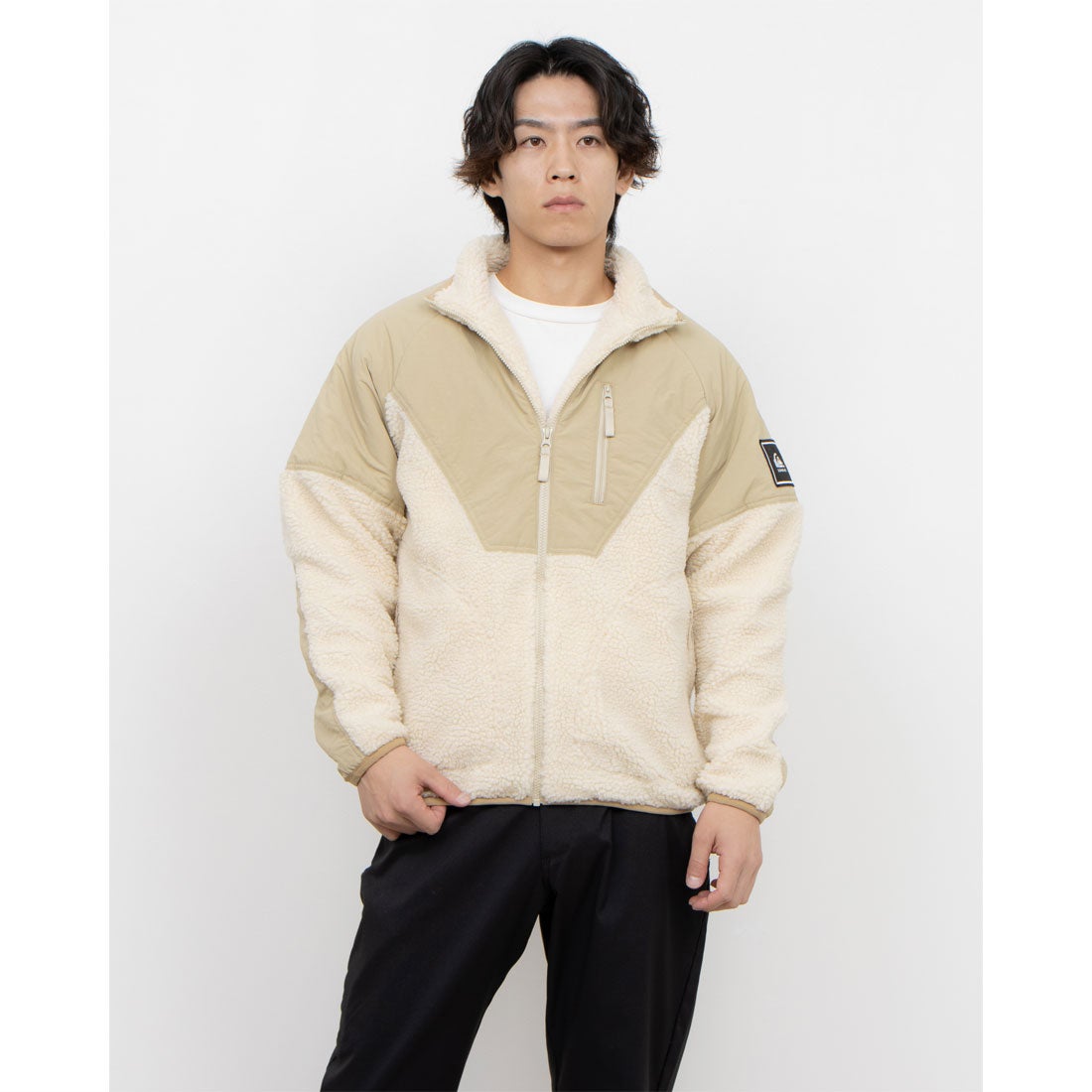 クイックシルバー QUIKSILVER メンズ サーフ フリースジャケット BOA