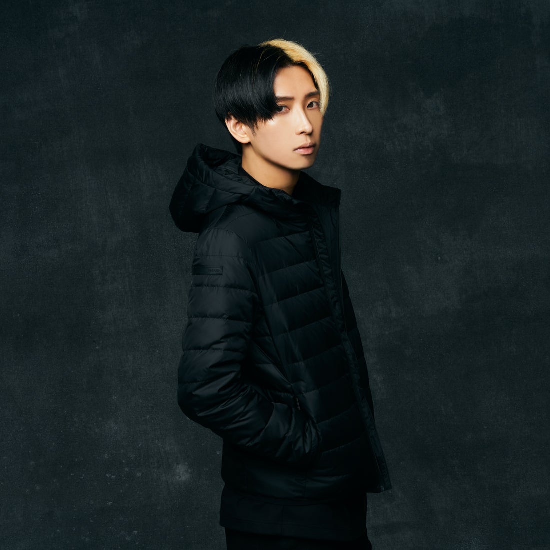 リザード ReZARD Logo Printed Down Hooded Blouson （ブラック） -靴