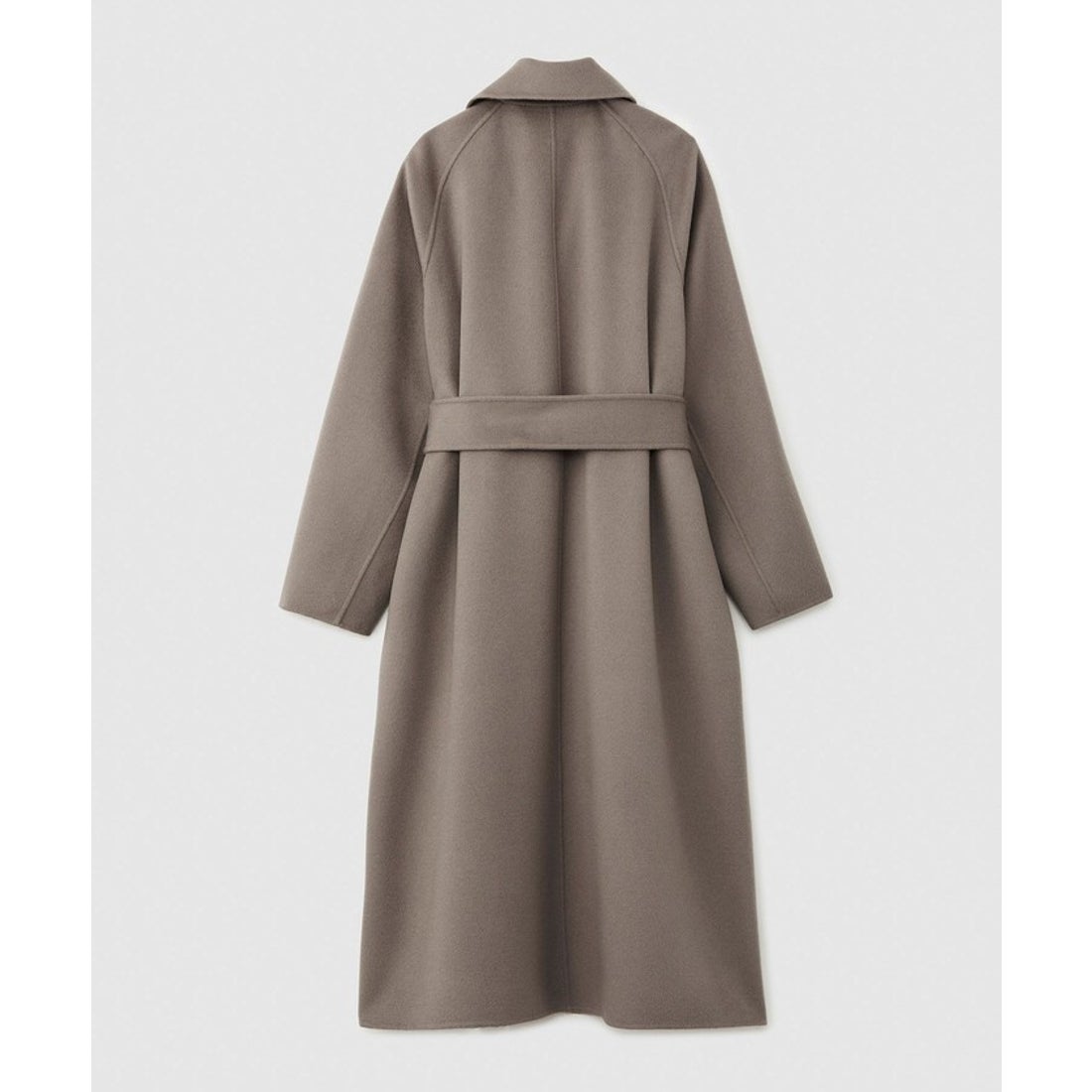 ロペ ROPE' ラムウールリバーロングコート （オフホワイト（15