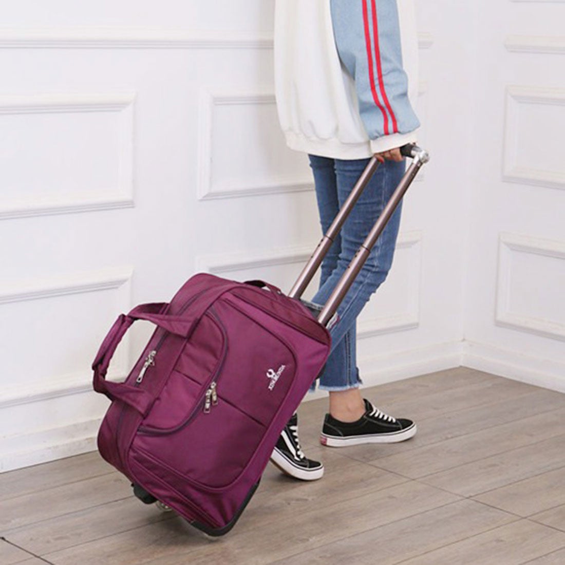 リアルスタイル REAL STYLE ボストンキャリーバッグ キャスター付き