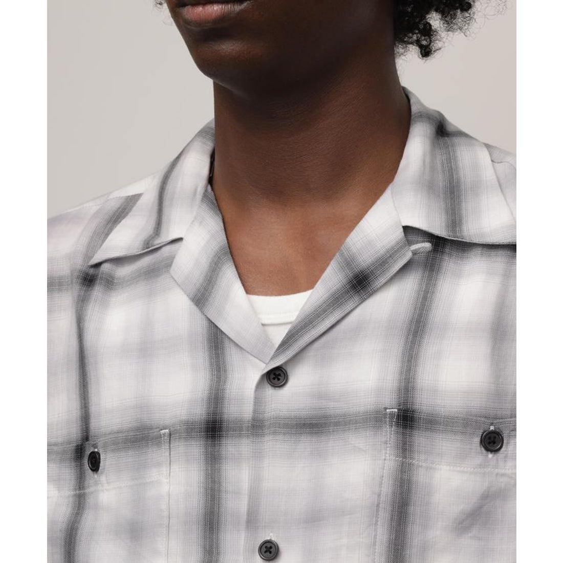 ショット Schott OMBRE CHECK SHIRT/オンブレチェックシャツ （ブルー