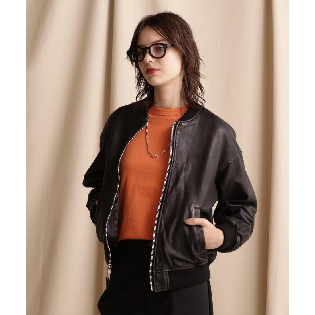 ショット Schott BOWERY JACKET/バワリージャケット （ブラック1