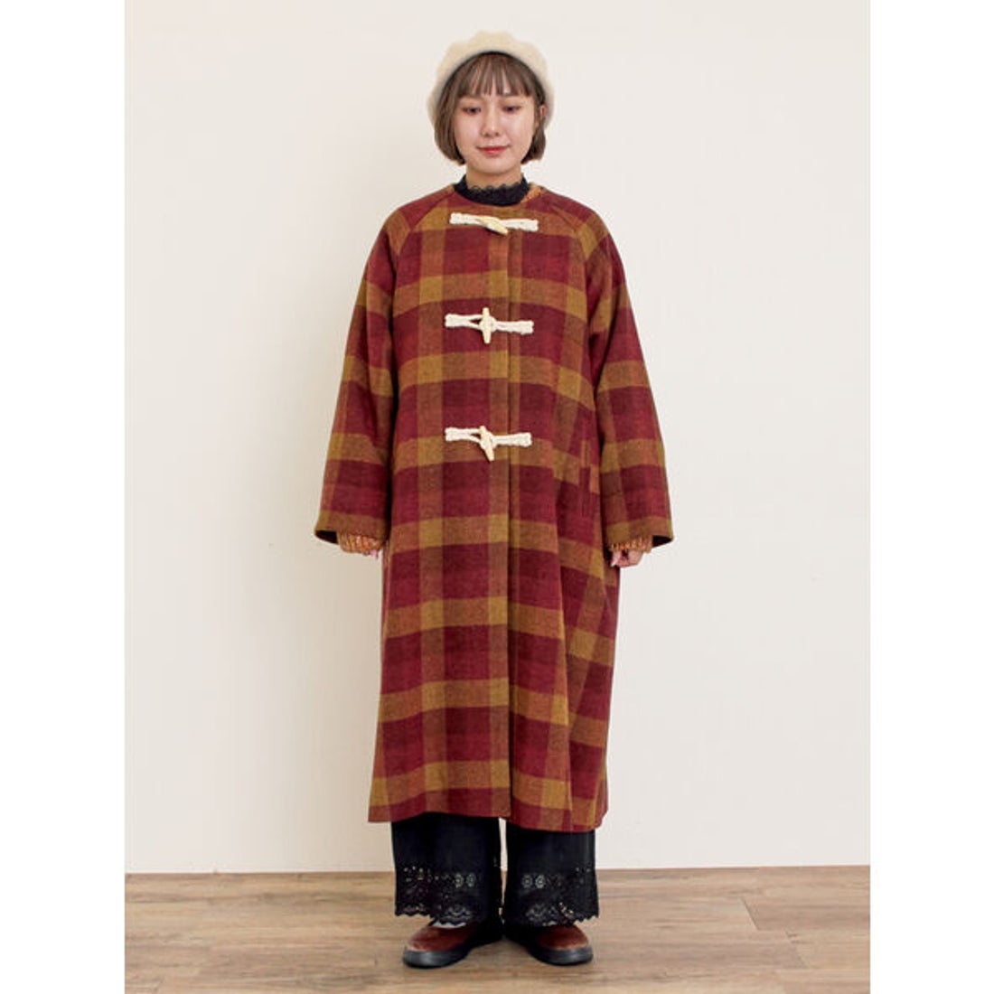 サマンサ モスモス Samansa Mos2 [タスマニアウール]2WAY襟ロング