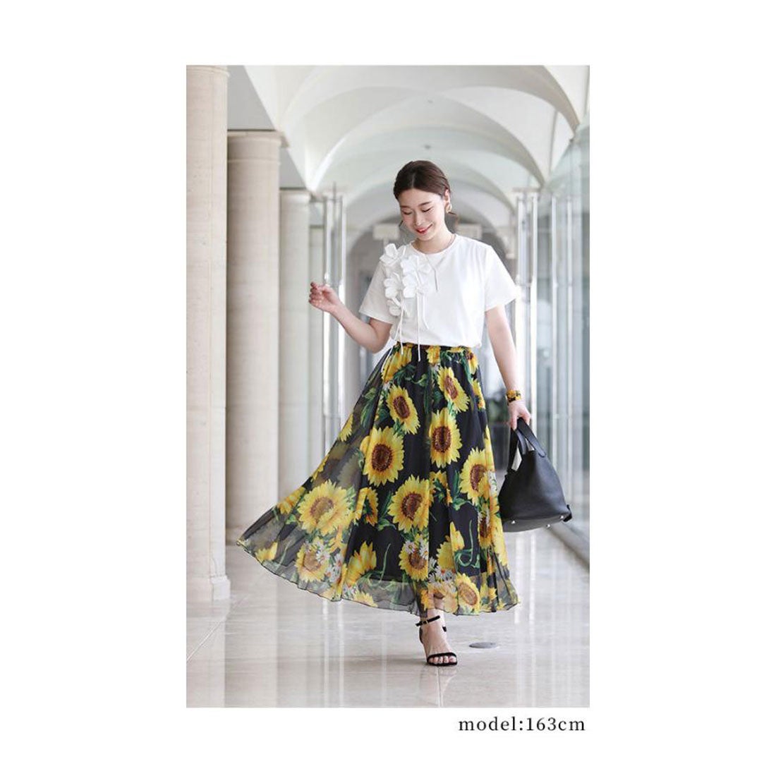 サワアラモード Sawa a la mode レディース ボトムス スカート 黄