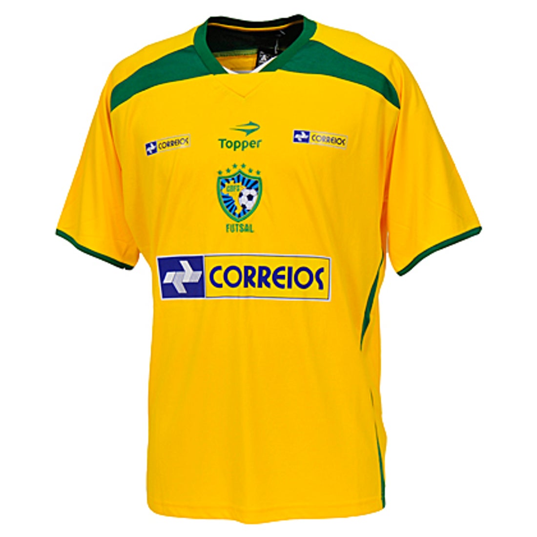 TOPPER ブラジル代表 フットサル 10/11 ユニフォーム ホーム 半袖