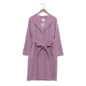 トーナル TONAL ビーバーノーカラーガウンコート -ファッション通販