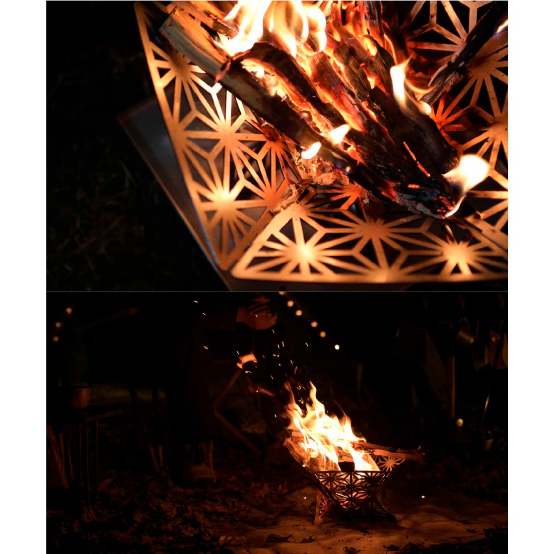 スモア S'more 【S'more / 和柄組立焚き火台（Mサイズ） 】焚き火台