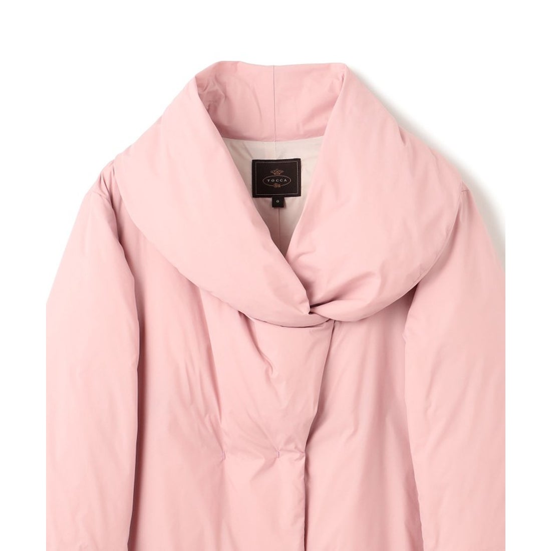 トッカ TOCCA FLUFFY PILLOW ロングダウンコート （ピンク系