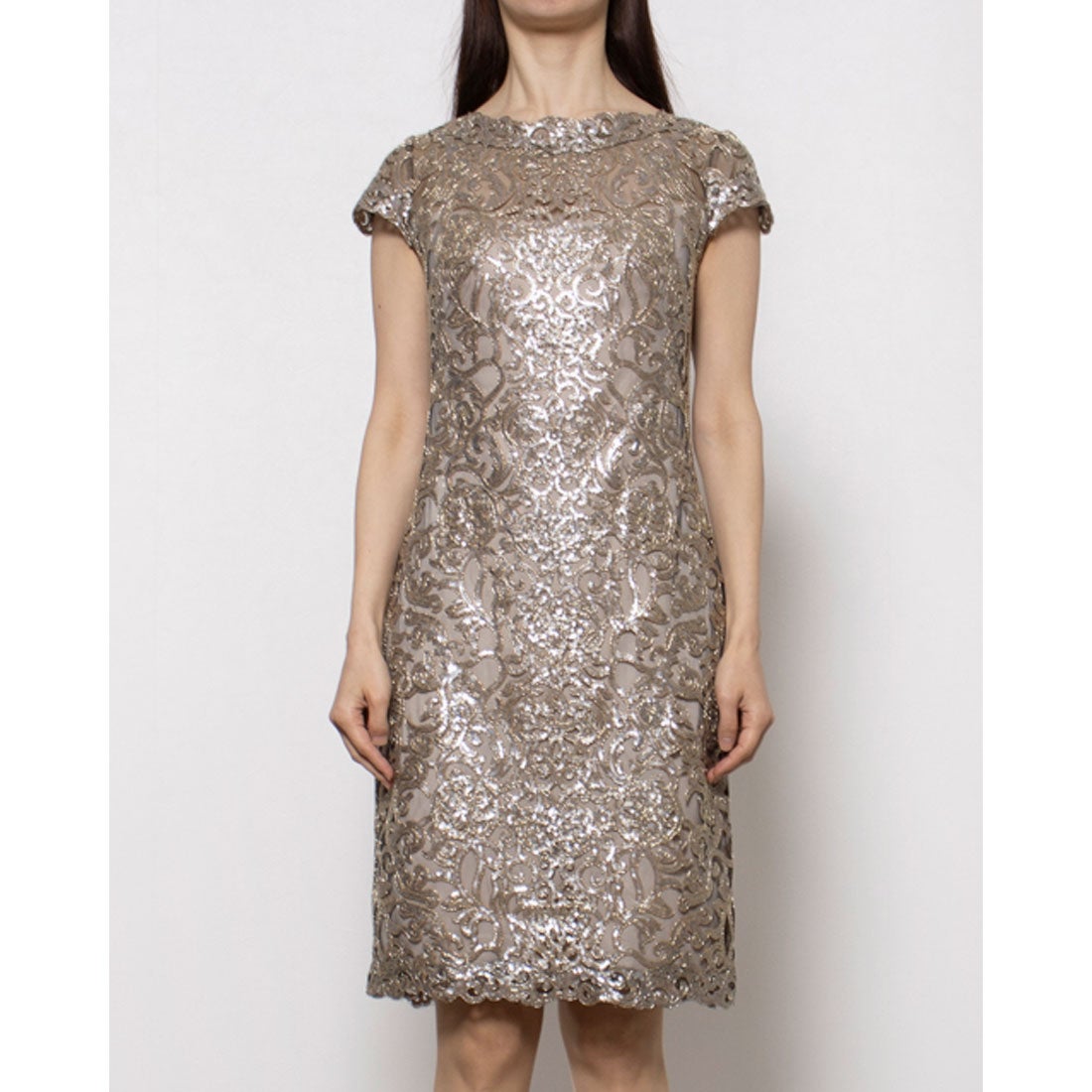 タダシショージ TADASHI SHOJI ☆高級感漂う上品優雅なグレージュに