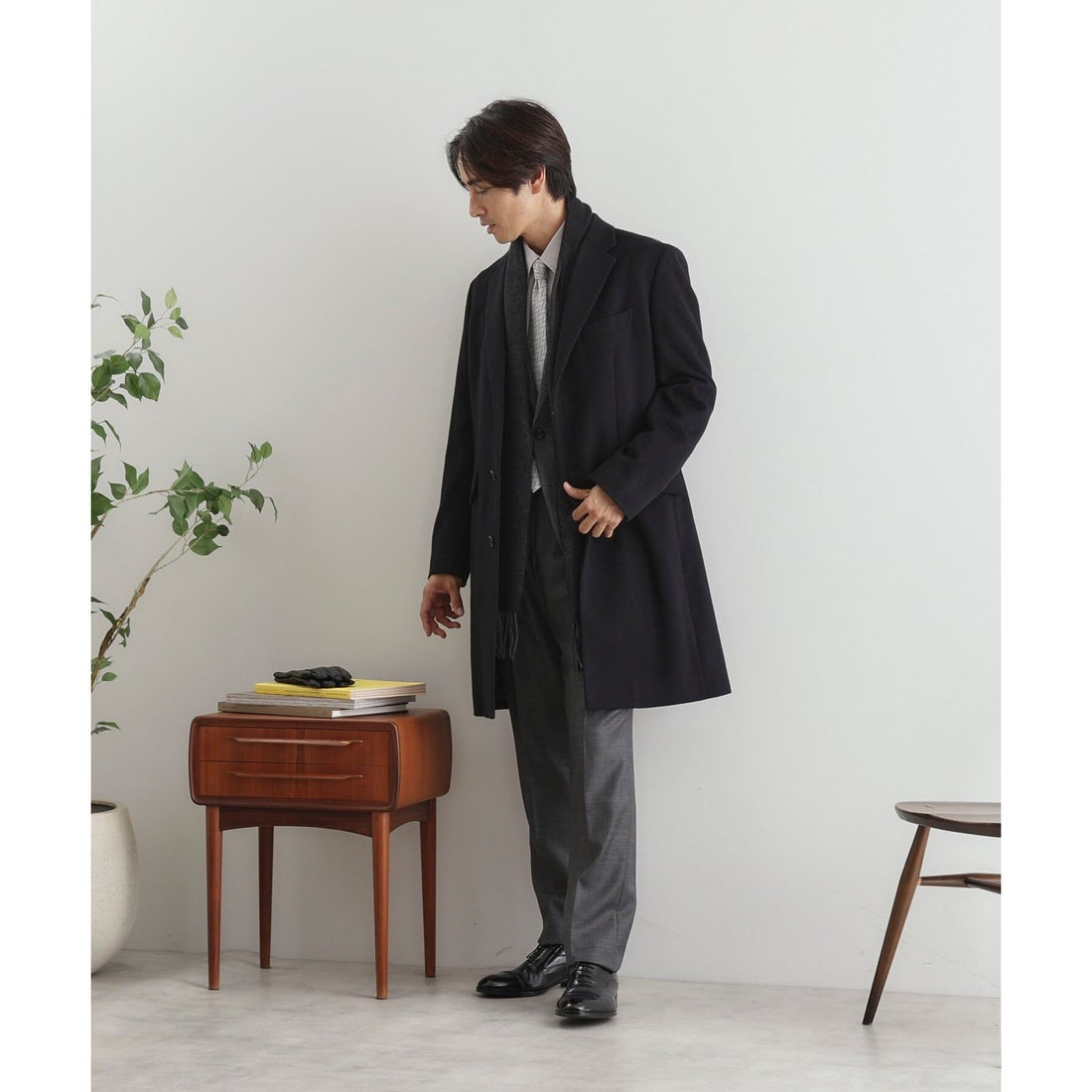 タケオキクチ TAKEO KIKUCHI 【Sサイズ～】ウールカシミヤブレンド