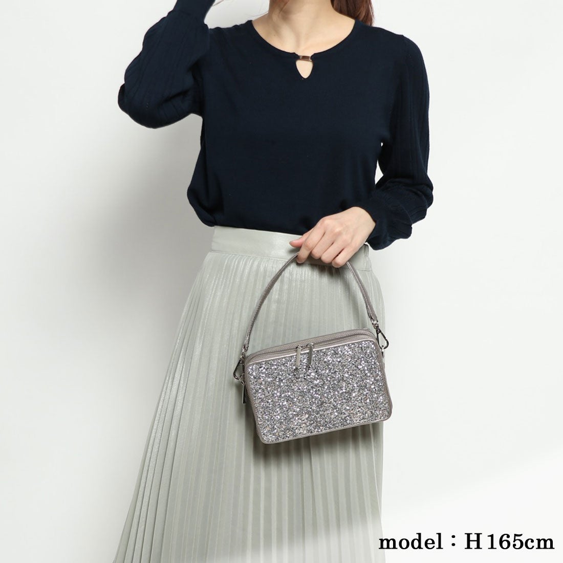 タラントン バイ ダイアナ TALANTON by DIANA グリッターミニバッグ
