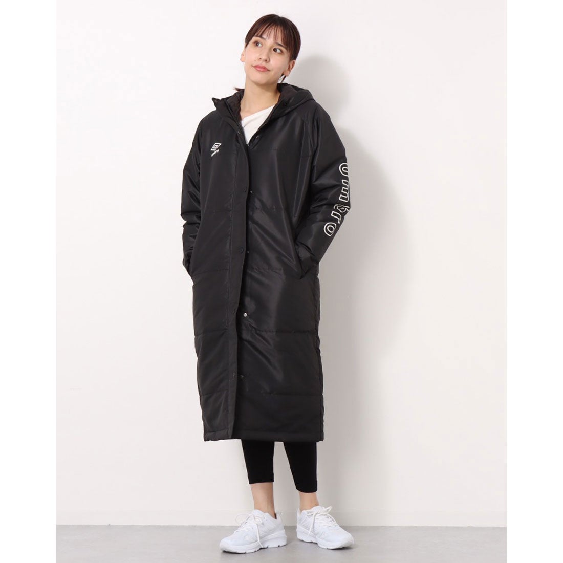 umbro アンブロ UMBRO レディース ベンチコート WM ロングパテツド