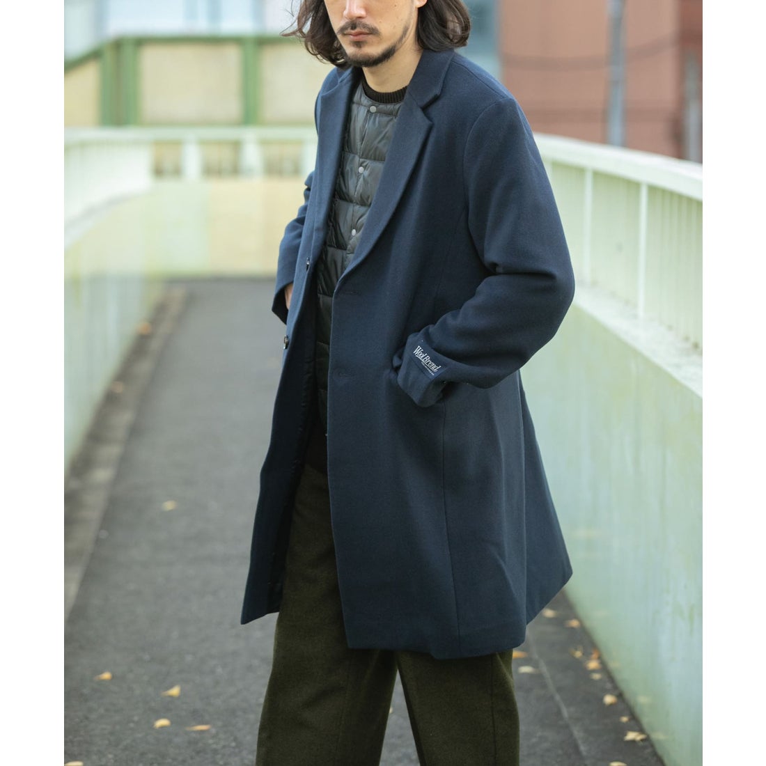 アイテムズ アーバンリサーチ ITEMS URBAN RESEARCH ウールブレンド