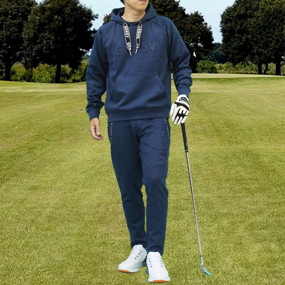 トップイズム TopIsm ゴルフウェア メンズ 上下セットアップ プル