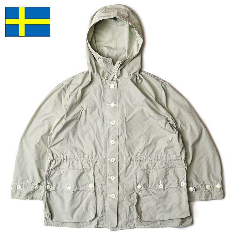 スウェーデン軍 M-62 スノーカモパーカー USED JP070UN | ミリタリー