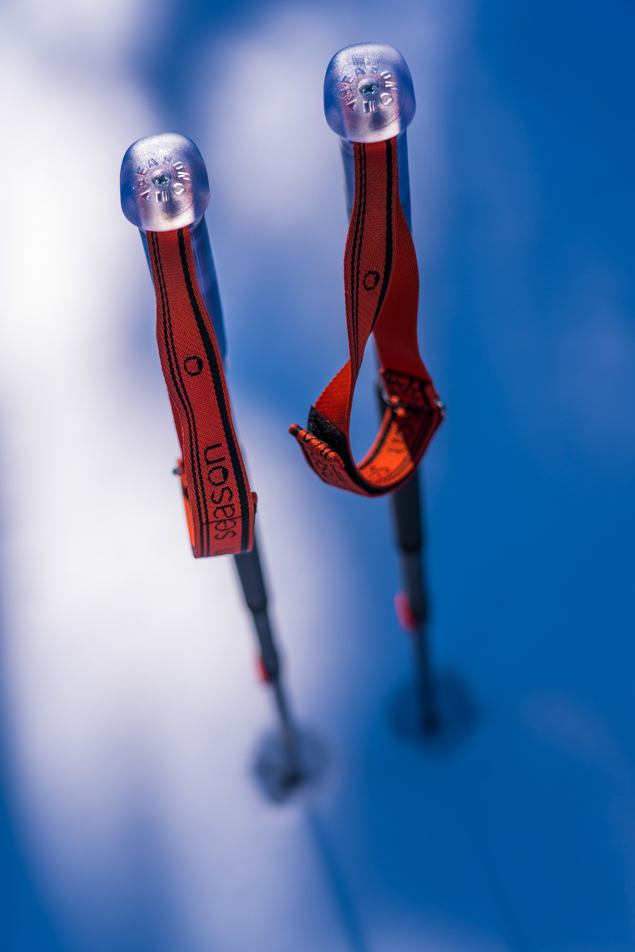 季節調節可能なスキー ストック |黒 |汎用性を高めるために拡張可能