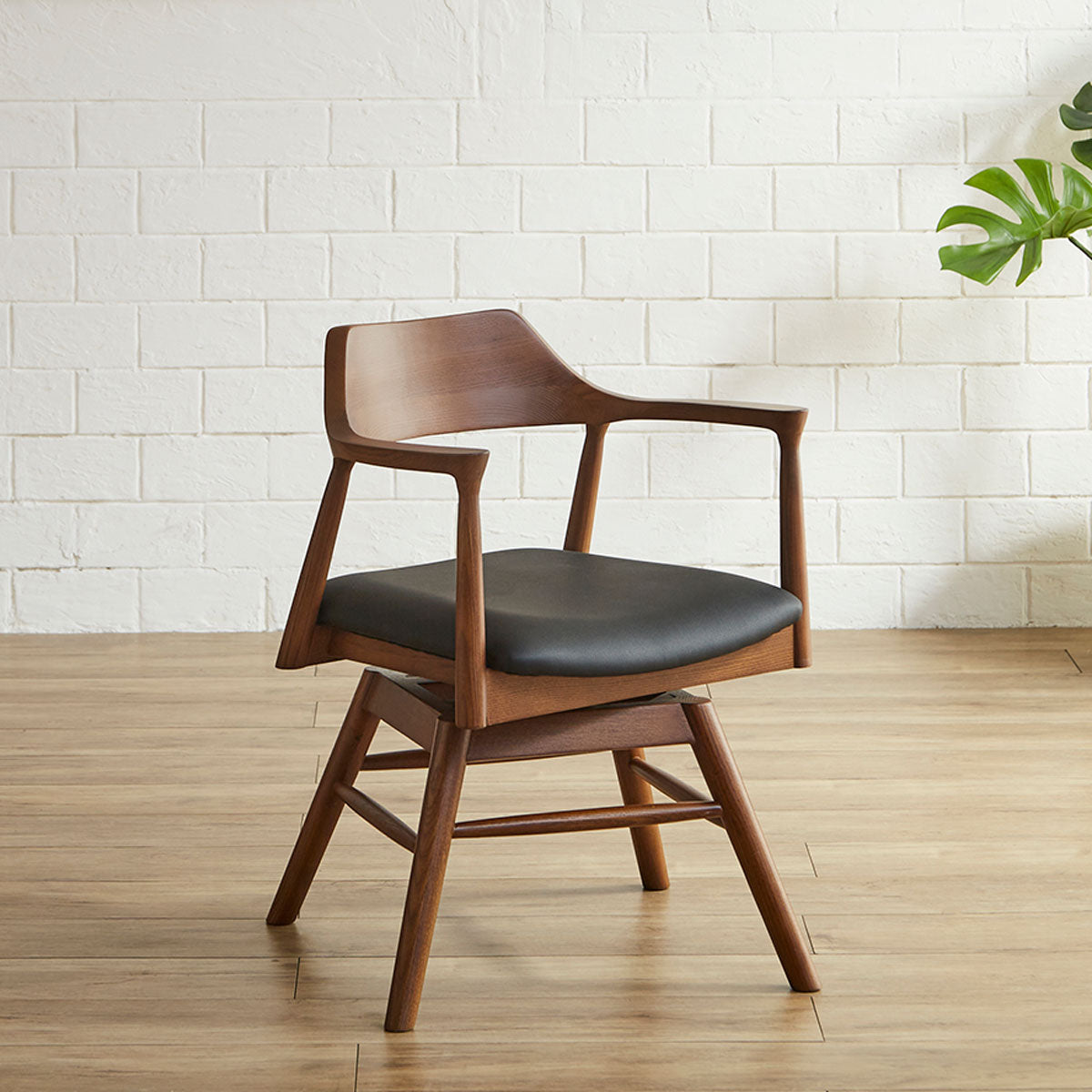 DC ロジャー 回転 BK /座面FAB-GY (ｲﾘ1) ｜家具・インテリア通販の関