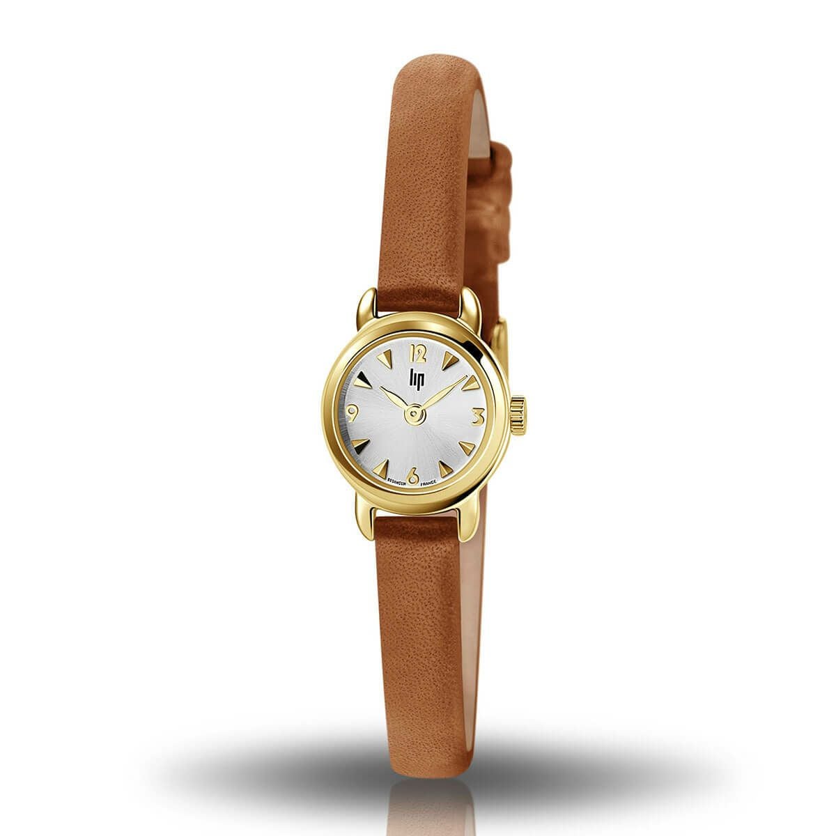 LIP / リップ マッハ 2000 ミニ ゴールド ブラックレザー レディース