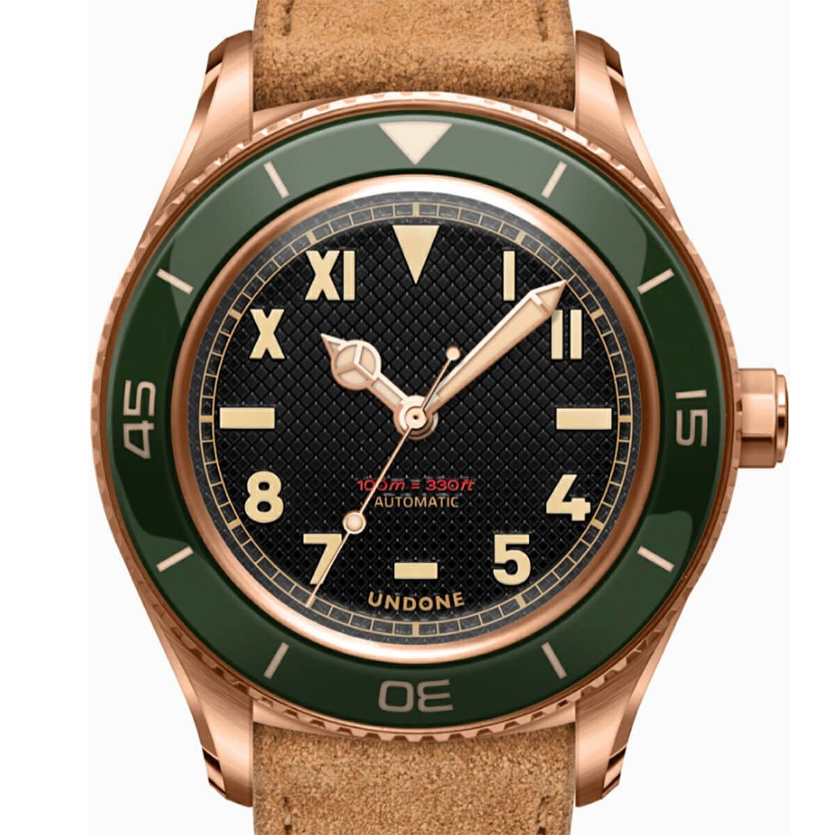 UNDONE / アンダーン ベースキャンプ カリ ブラック メンズ腕時計 | H