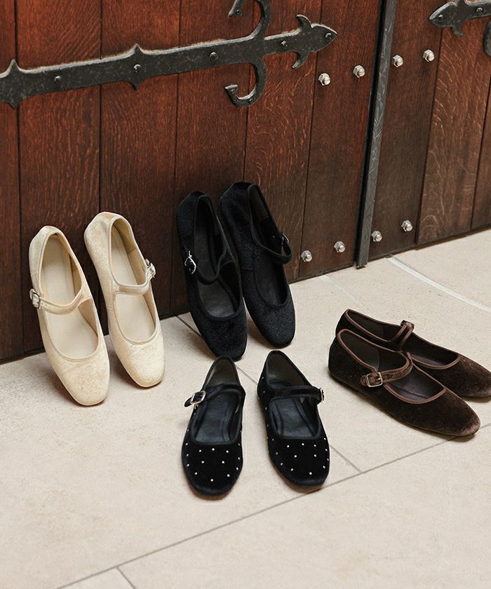 スクエアトゥバレエシューズ | titivate