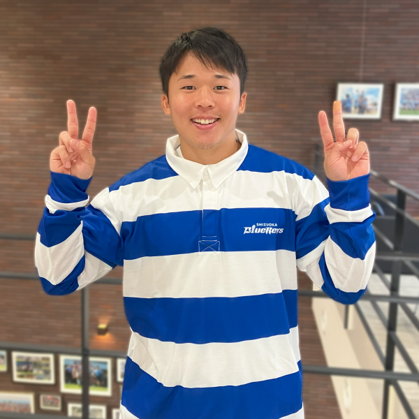 オリジナルラガーシャツ（ロゴ） ブルー/ホワイト | 【公式グッズ