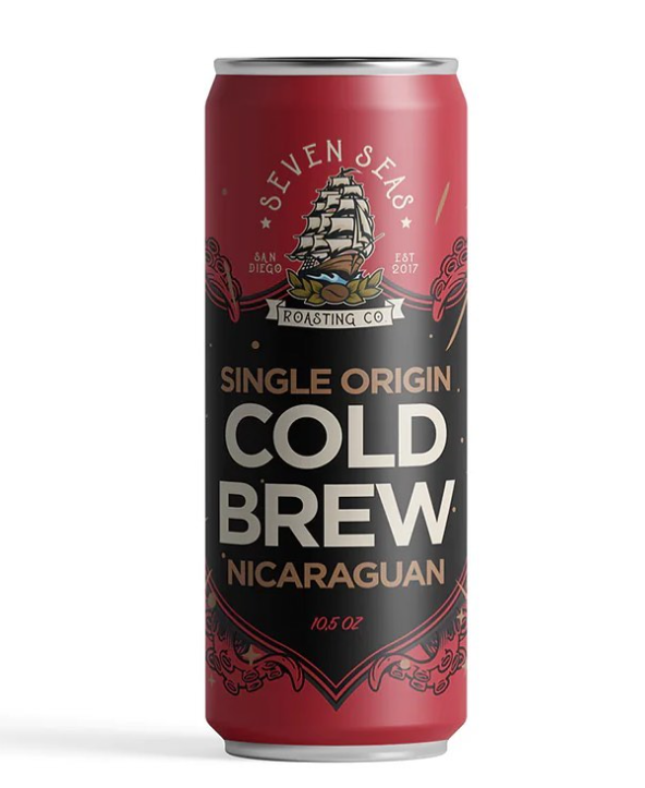 Single Origin Cold Brew Coffee - Nicaraguan 7.5 Fl oz - Seven Seas