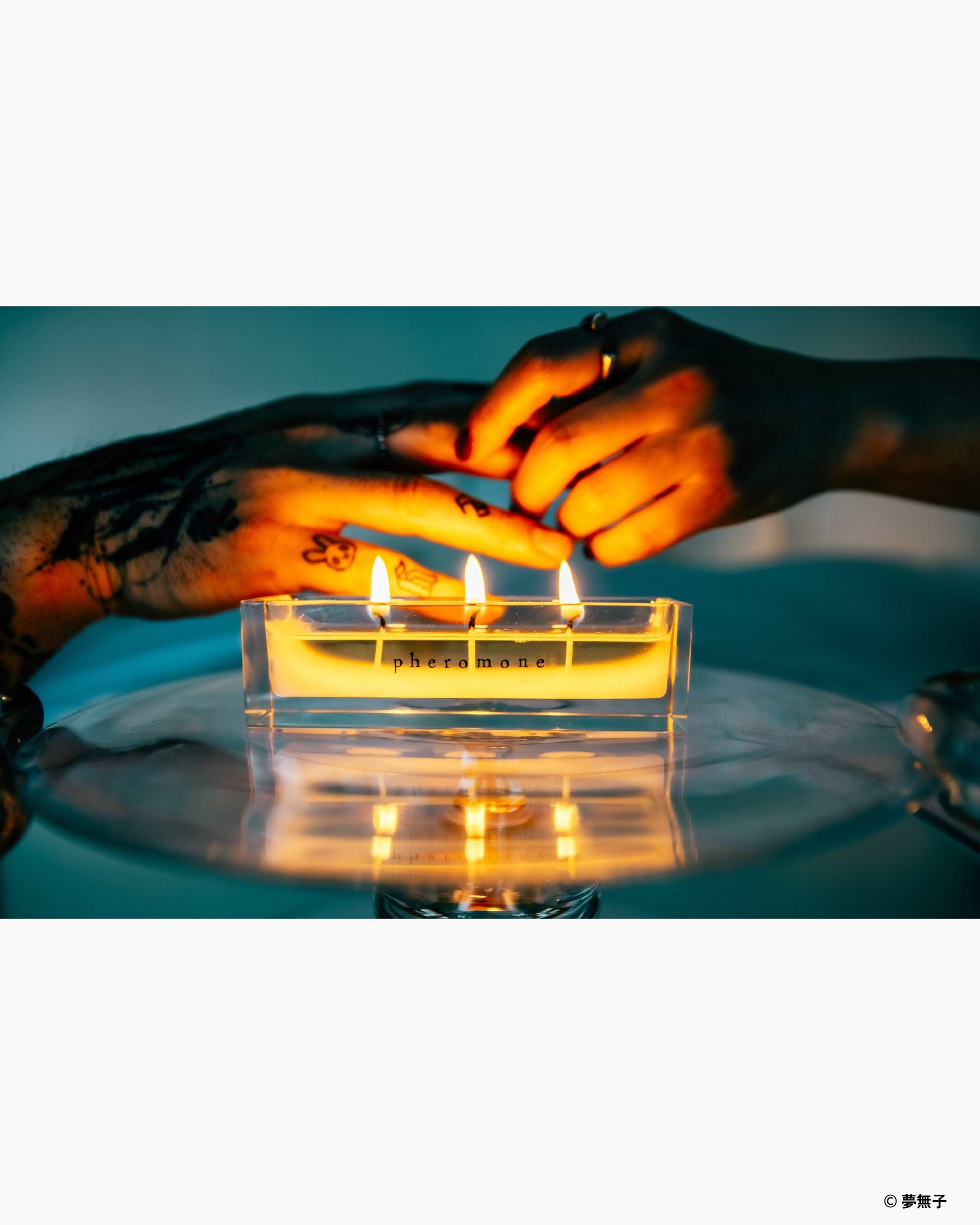 Bedin】37℃美容液キャンドル フェロモン | マッサージオイル | ボディ