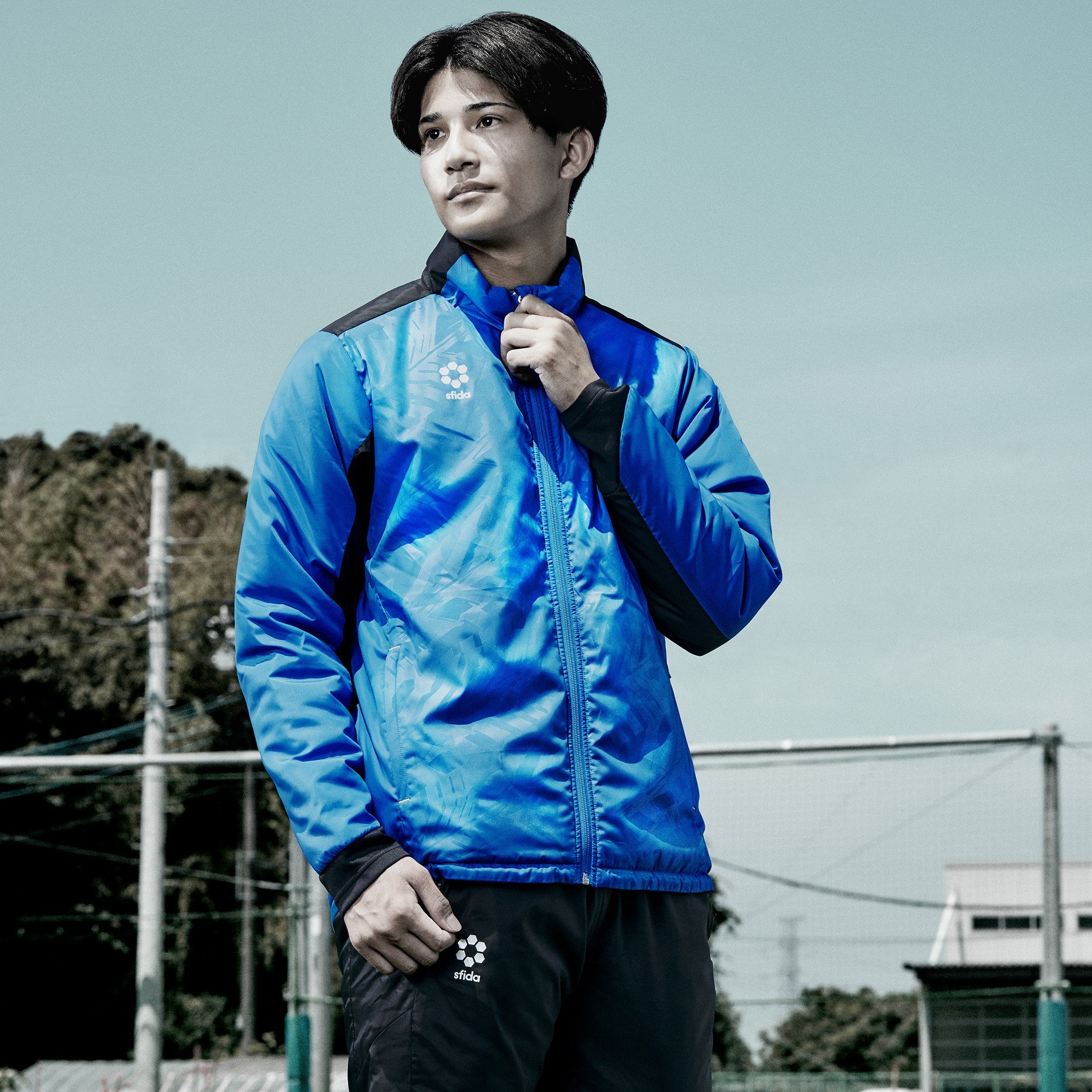 L スフィーダsfida 中綿 セットアップ サッカー フットサル M