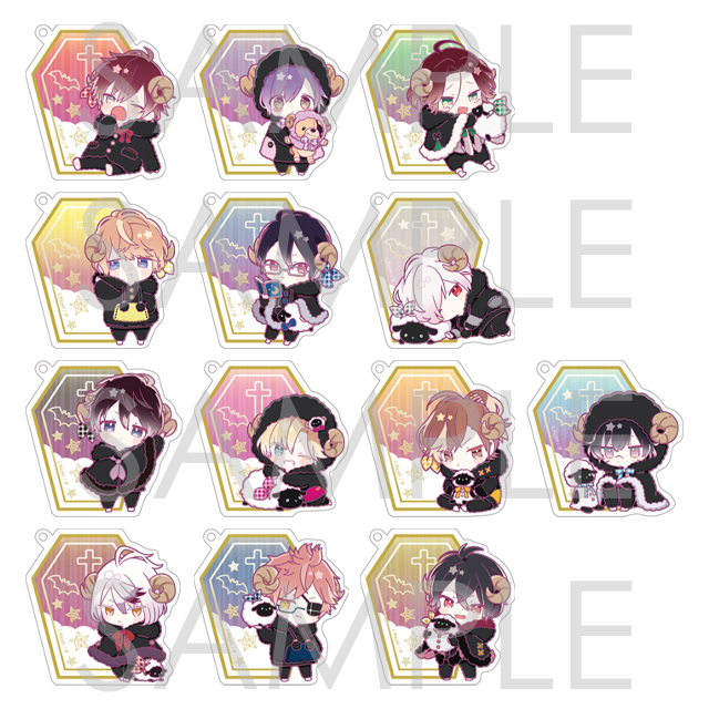 DIABOLIK LOVERS おやすみブラックシープ オーロラアクリル