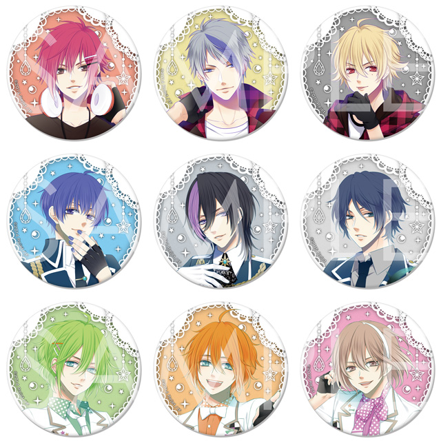 ピタゴラスプロダクション アニバーサリー ビッグ缶バッジ | 乙女向け