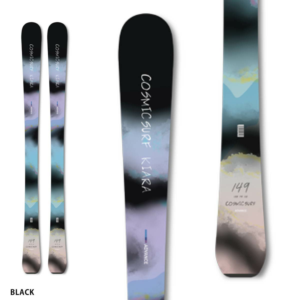 スキー板 COSMIC SURF KIARA×142cm スキー板 COSMIC SURF KIARA×142cm