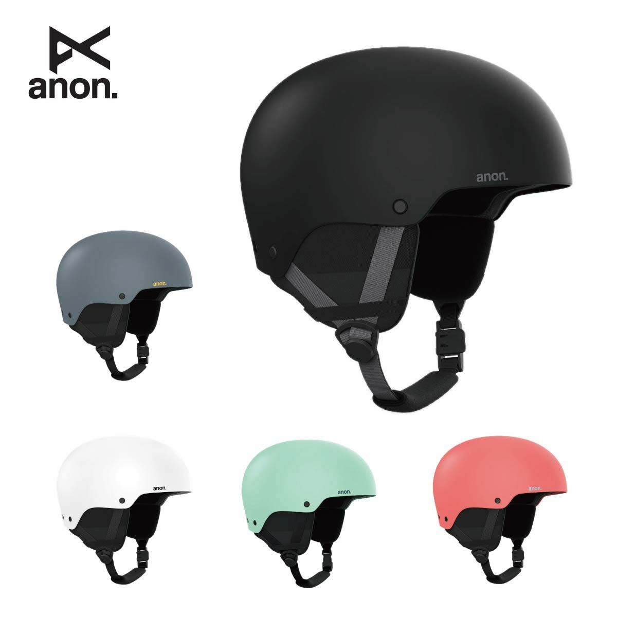 ANON アノン スキーヘルメット キッズ ジュニア ＜2025＞ Rime 3 Round