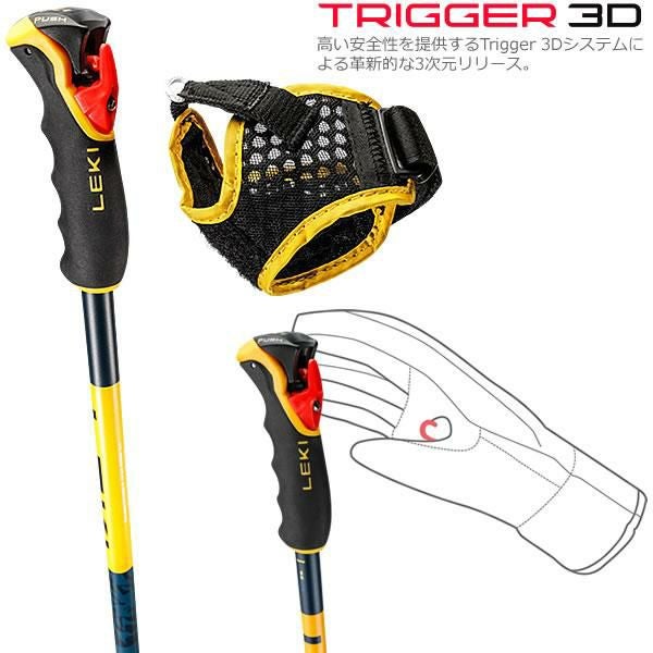 LEKI スキーポール 2026 PEAK VARIO 3D 95～125cm 無段階伸縮式