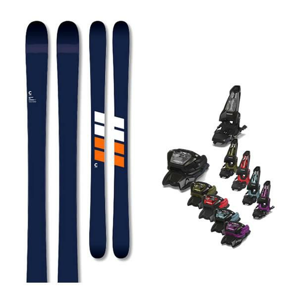 スキー Candide Skis AK106 157cm +Look pivot15 CANDIDE SKIS - AK 106