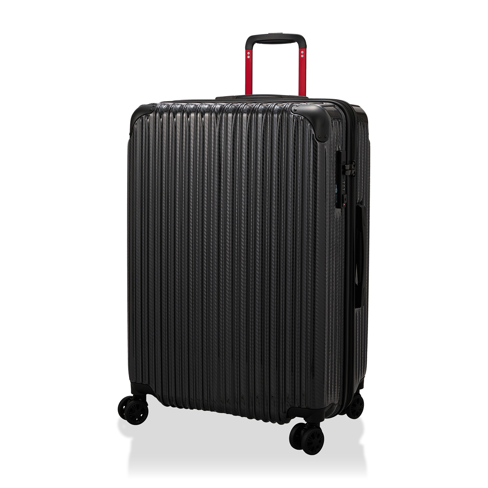 抗菌 拡張スーツケース Lサイズ ジッパータイプ TRIDENT TRI2035K-67