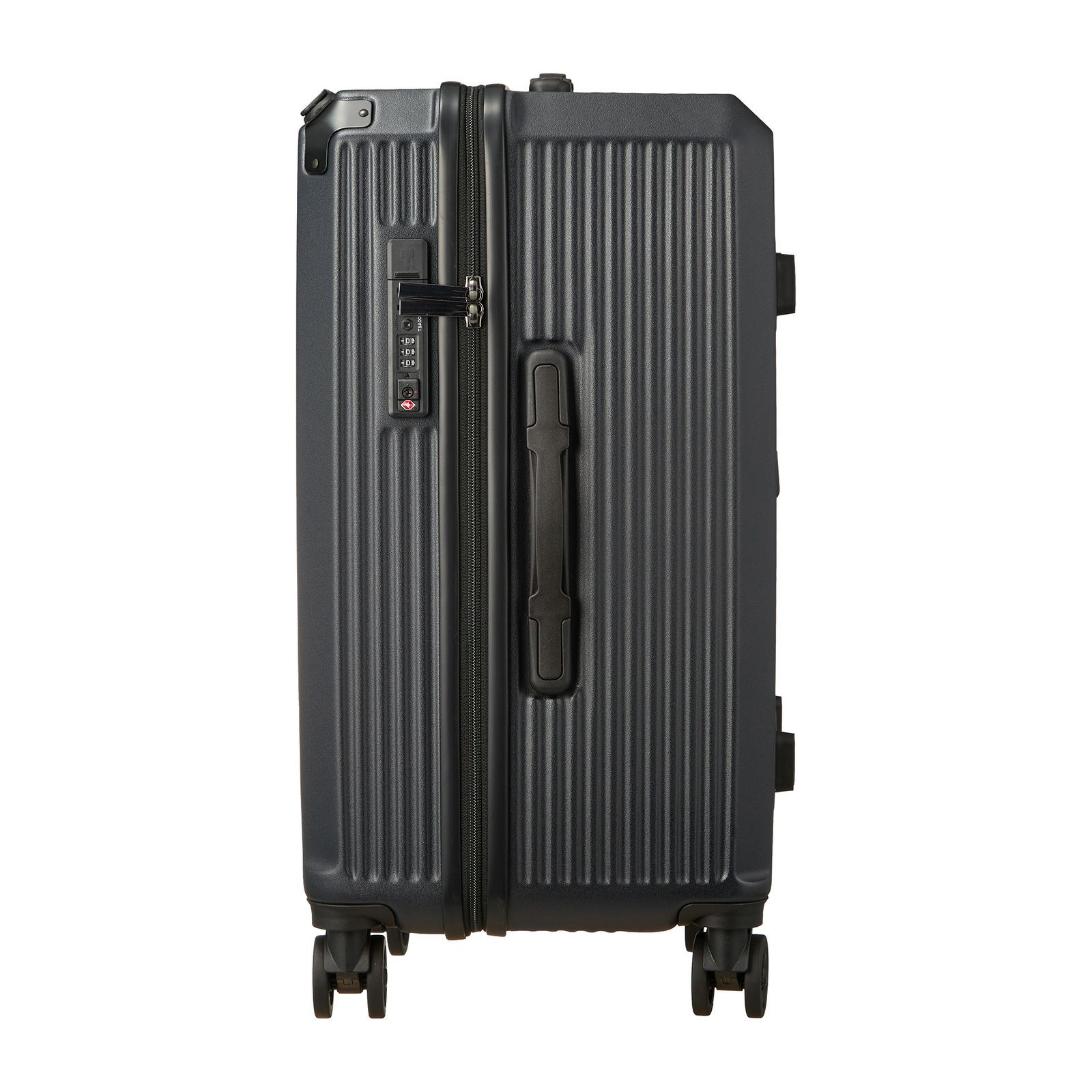 スクエア型スーツケース Sサイズ ジッパータイプ ハピタスプラス