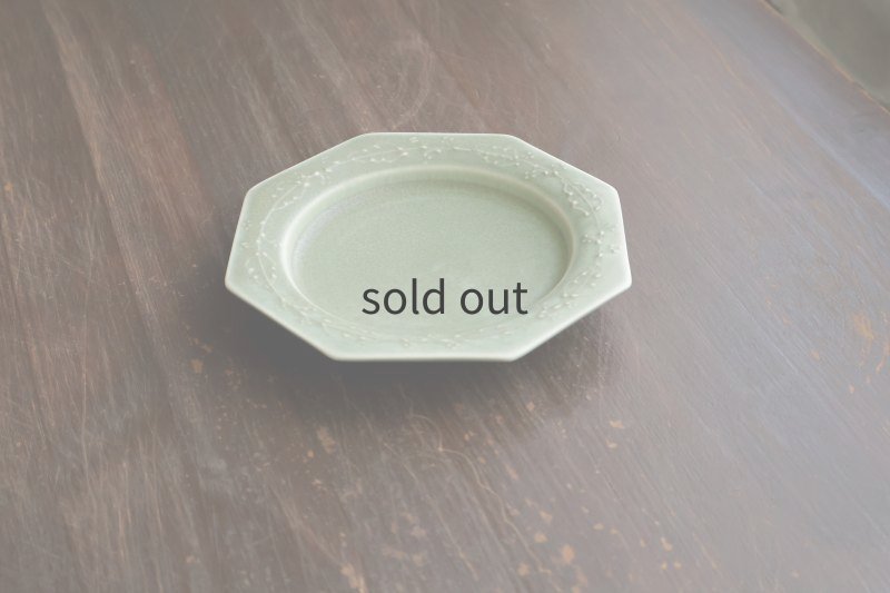 オクトゴナルプレートS OL / 加藤かずみ - うつわと暮らしの道具 sizuku